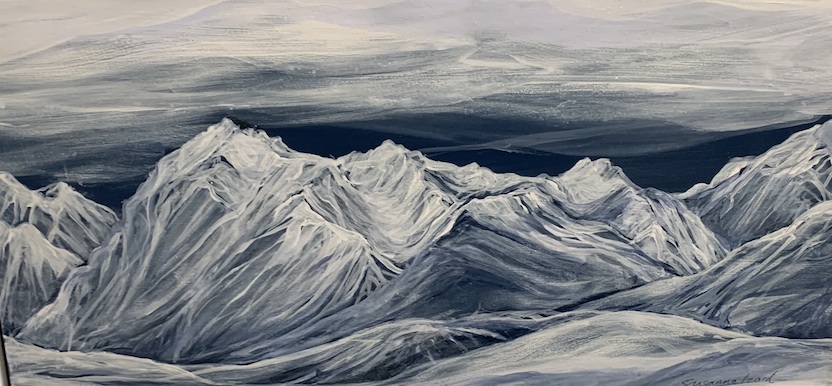 S Izard | mountains 1| McAtamney Gallery and Design Store | Geraldine NZ
